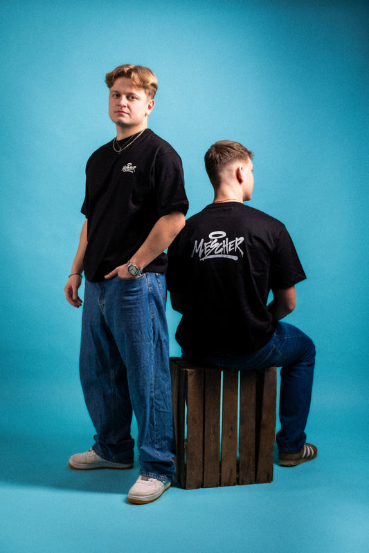 Mescher - MED RYG (Sort)